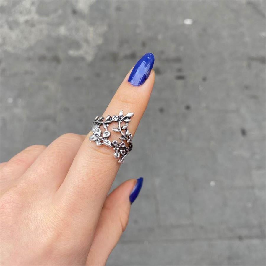Basic Ivy Flower Yüzük