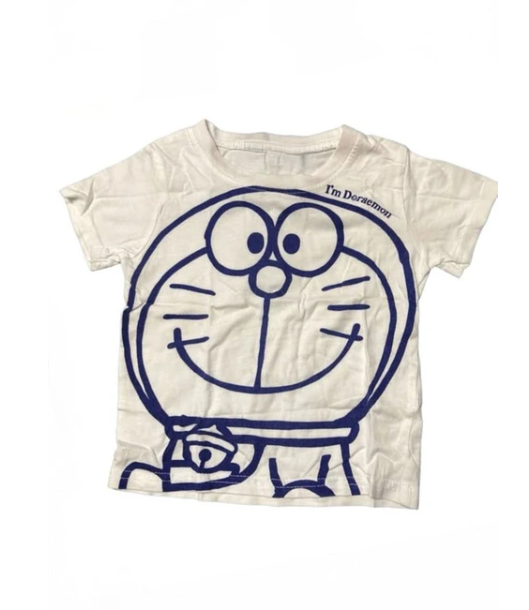 Beyaz Doraemon Unisex T-Shirt