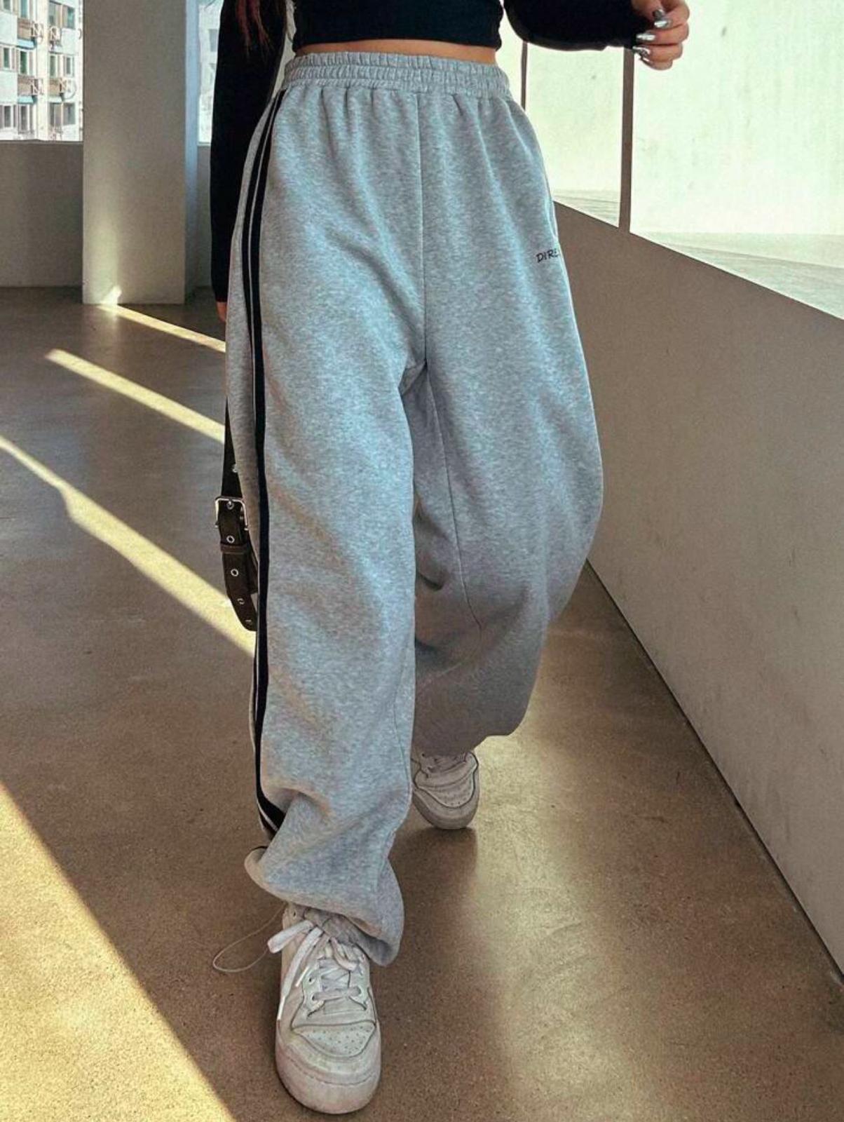 Gri Direction Double Line Eşofman