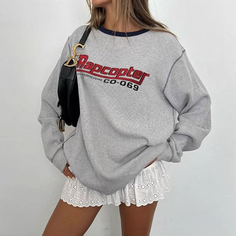 Gri Melanj Rapcopter Unisex Sweatshirt