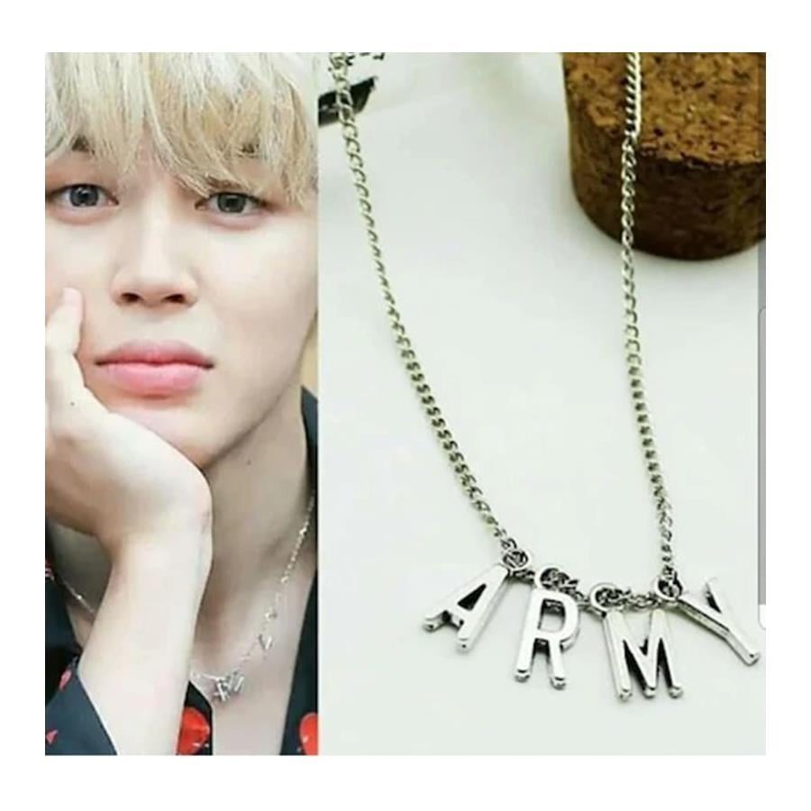 K-Pop Bts Harf Kolyeler