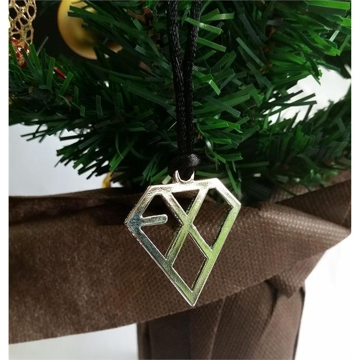 K-Pop Exo - Wolf 88 Üçgen   Kolye