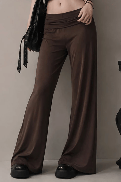 Kahverengi Subdued Yoga Pantolonu