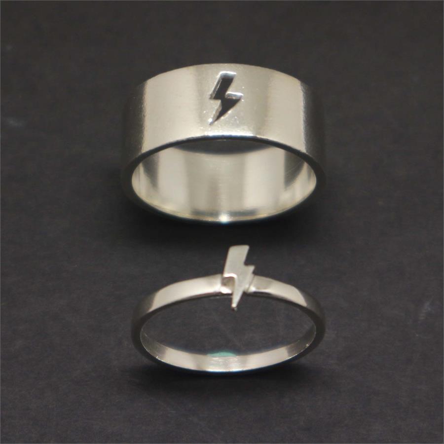 Lightning Ayarlanabilir İkili Yüzük