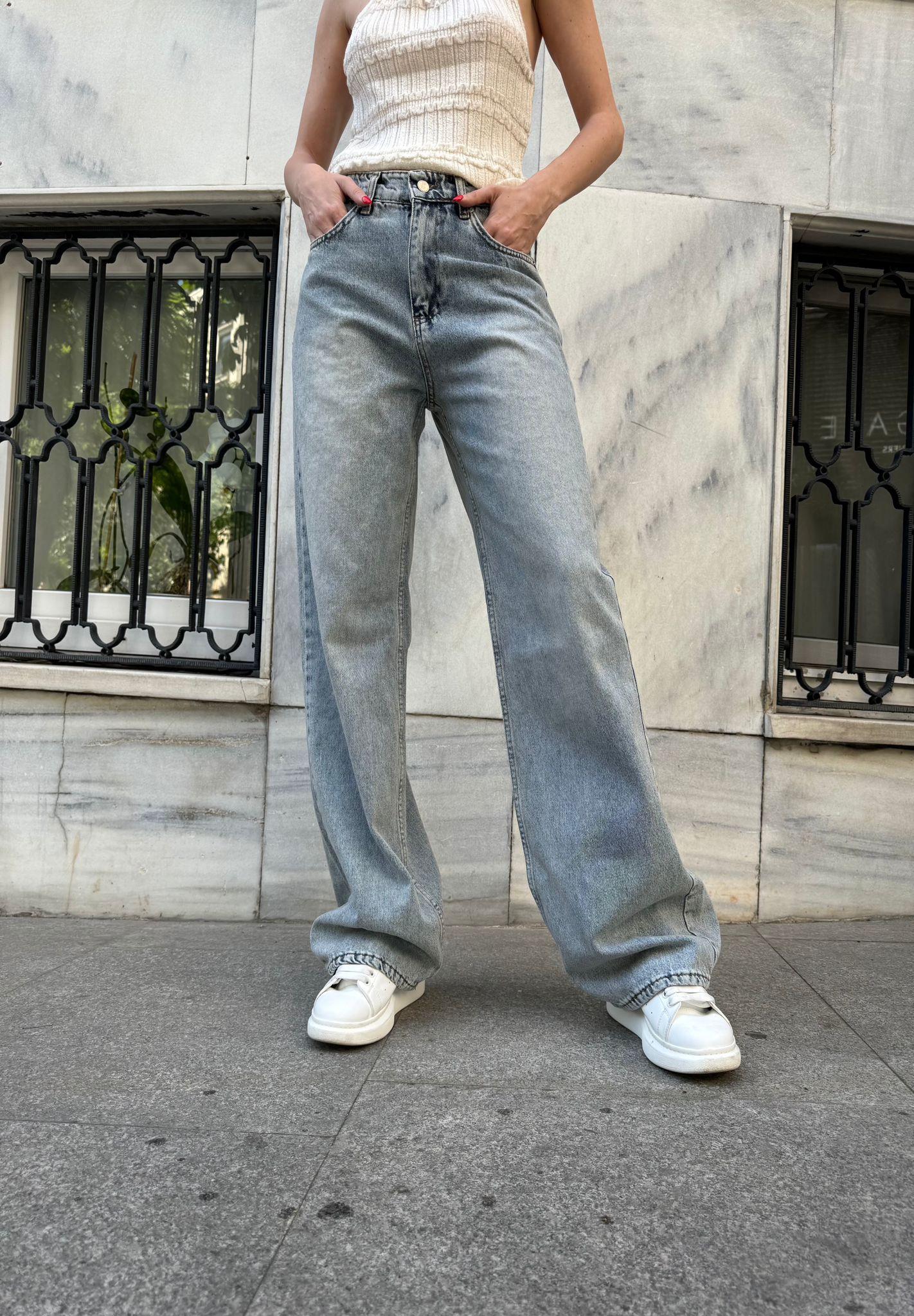 Mavi Basic Baggy Pantolon