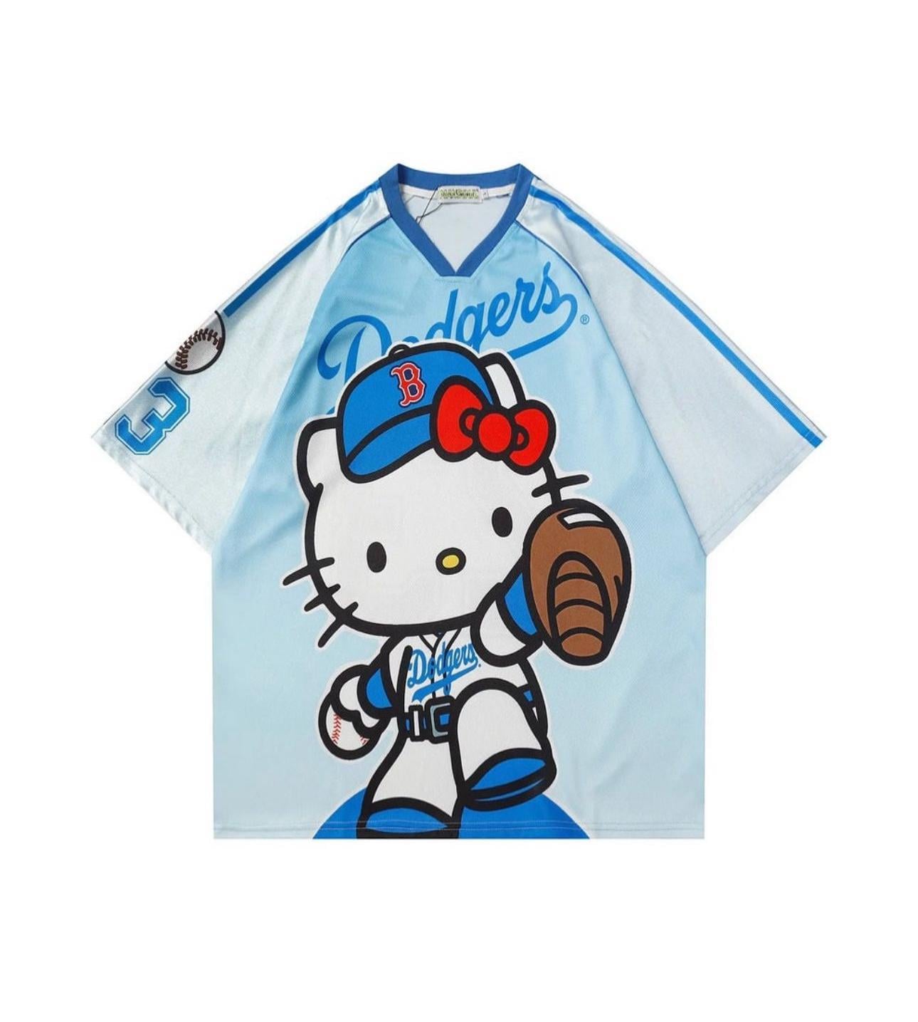Mavi Hello Kitty Sanrio Dodgers Kolaj Forma 