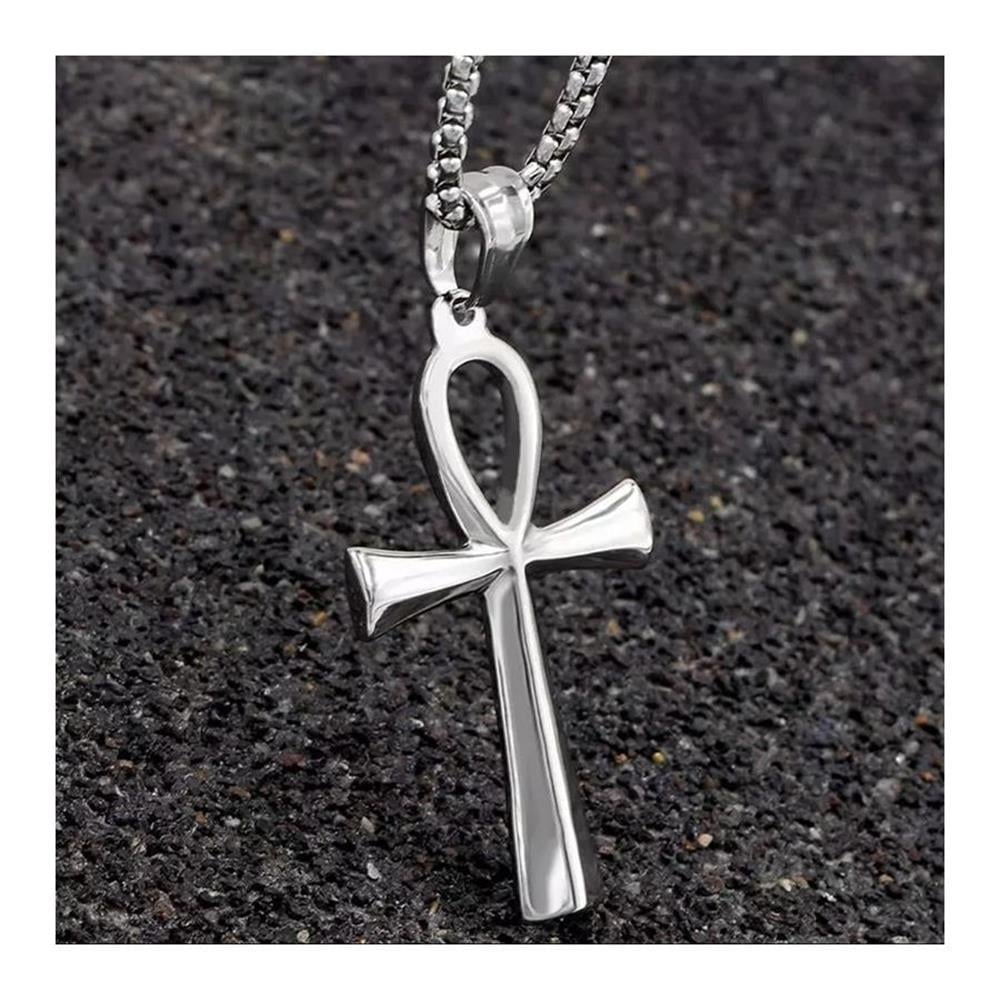 Peace Cross Zincirli Kolye