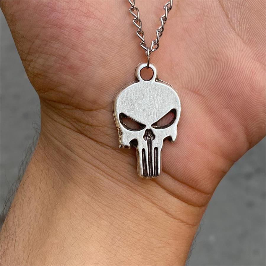 Punisher New Logo Kolye