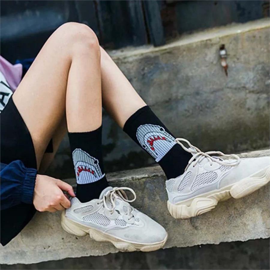 Shark Siyah Unisex Çorap