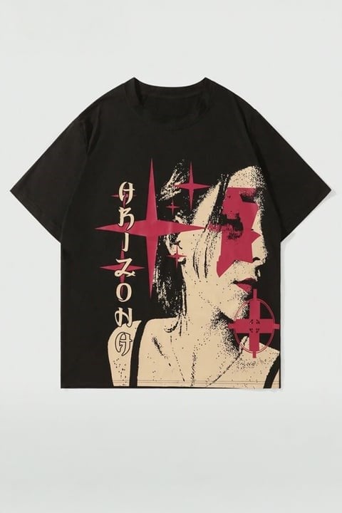 Siyah Arizona Girl Grunge Y2K Unisex T-Shirt