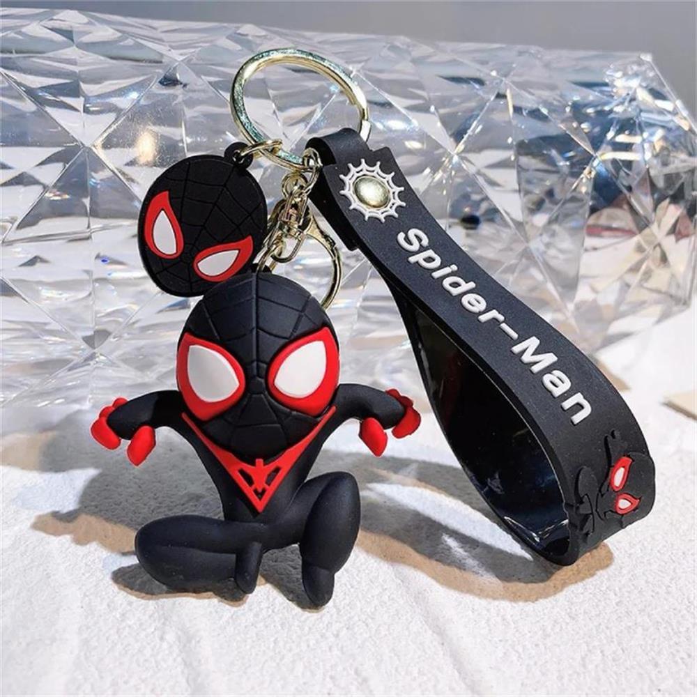 Siyah Spider-Man Amazing Silikon Anahtarlık