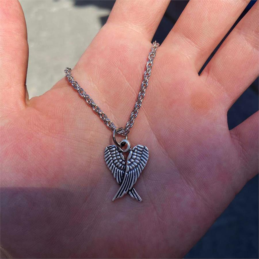 Wings Pendant Zincirli Kolye 
