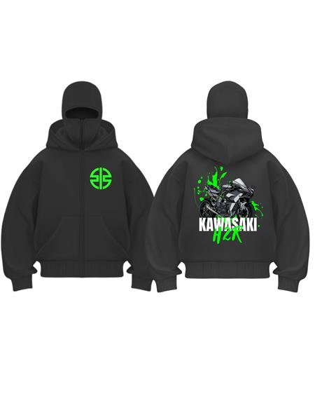 siyah-maskeli-kawasaki-unisex-