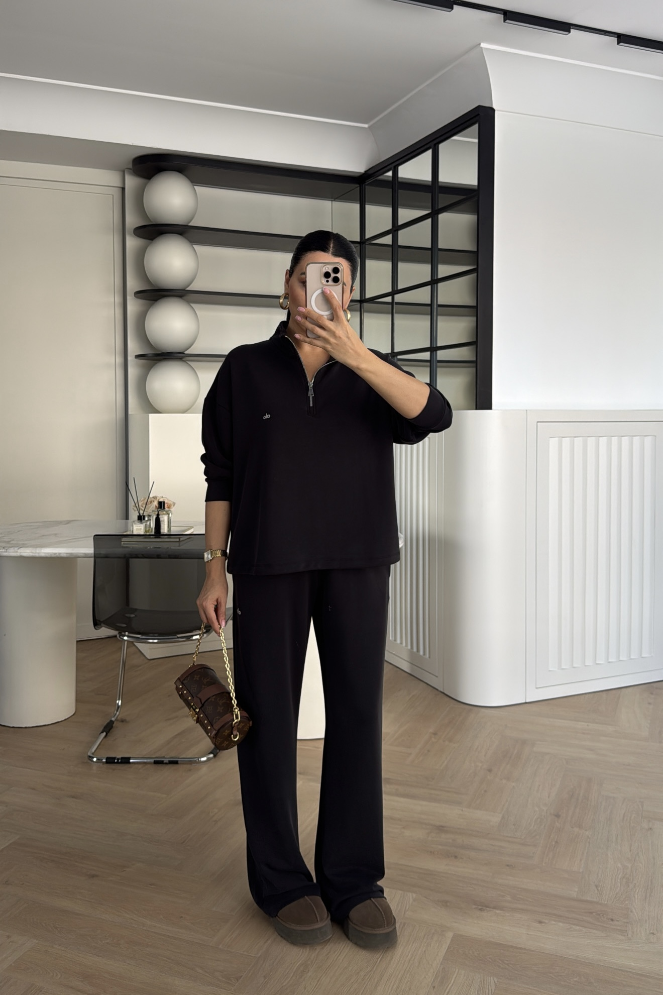 ALO PREMİUM MODAL EŞOFMAN TAKIMI ANTRASİT