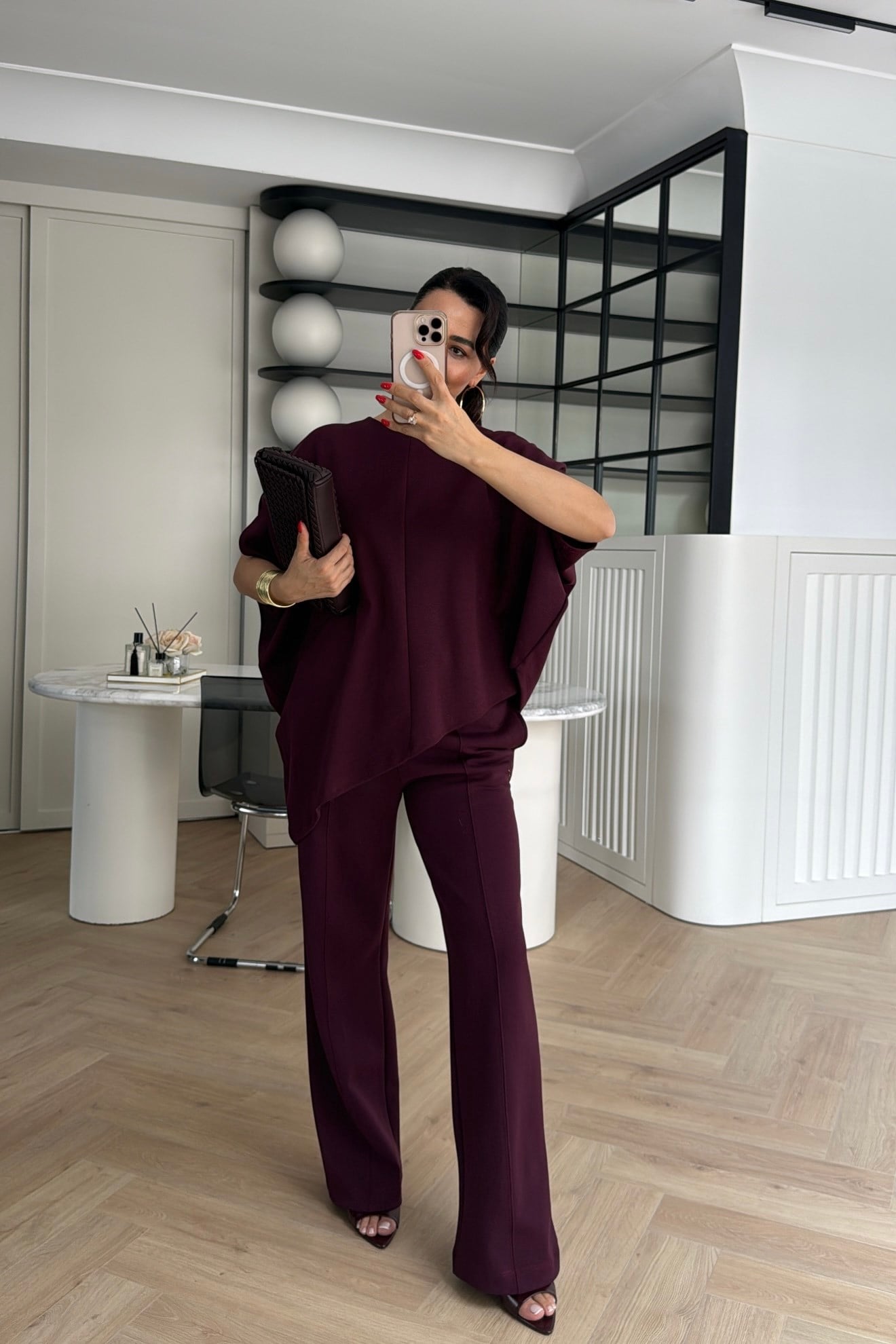 ASİMETRİK OVERSİZE İKİLİ TAKIM MÜRDÜM 