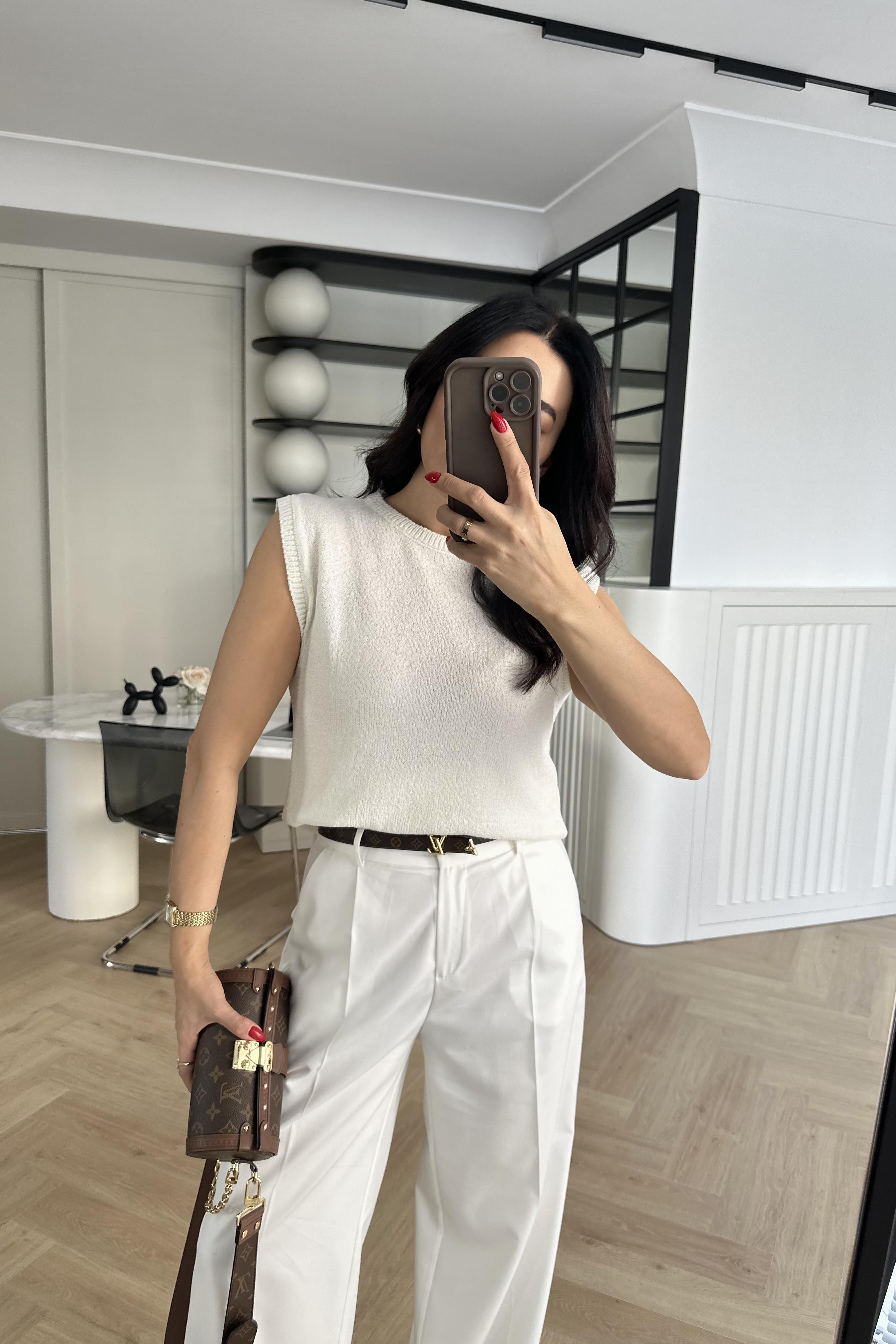 Ekru Kolsuz Zara Triko