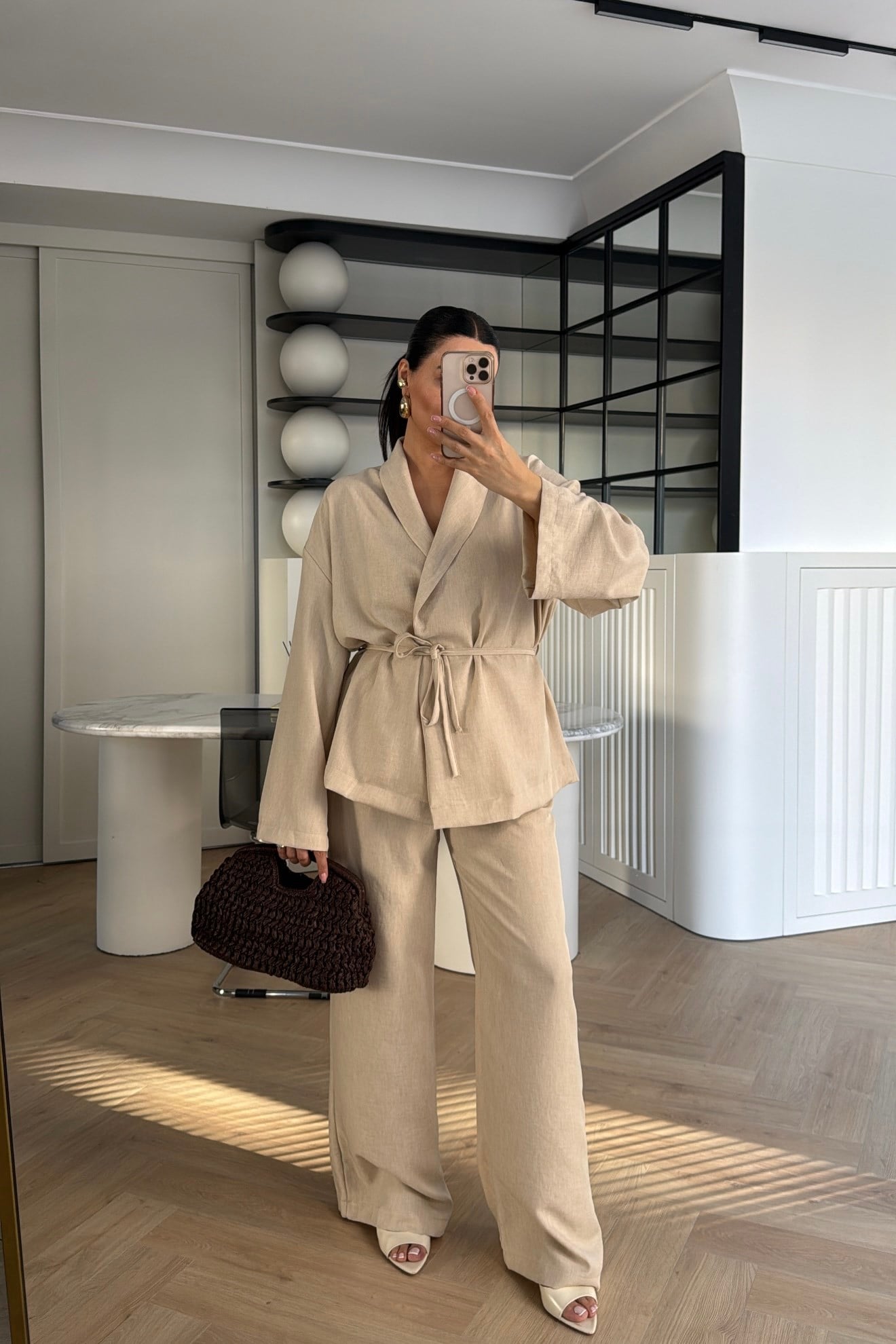 KETEN KİMONO TAKIM TAŞ 