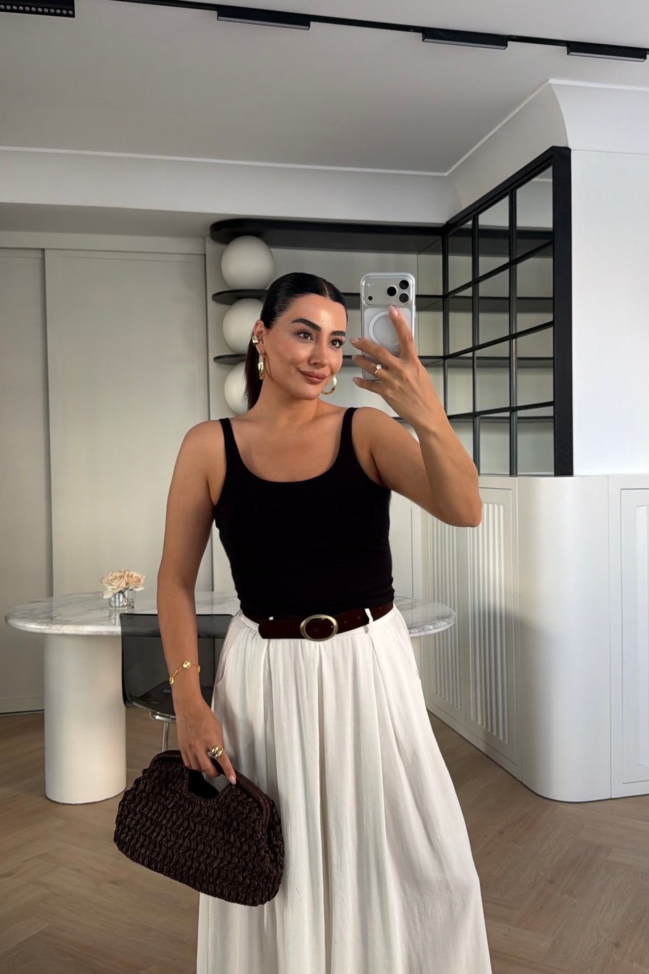 MODAL KUMAŞ ATLET SİYAH 