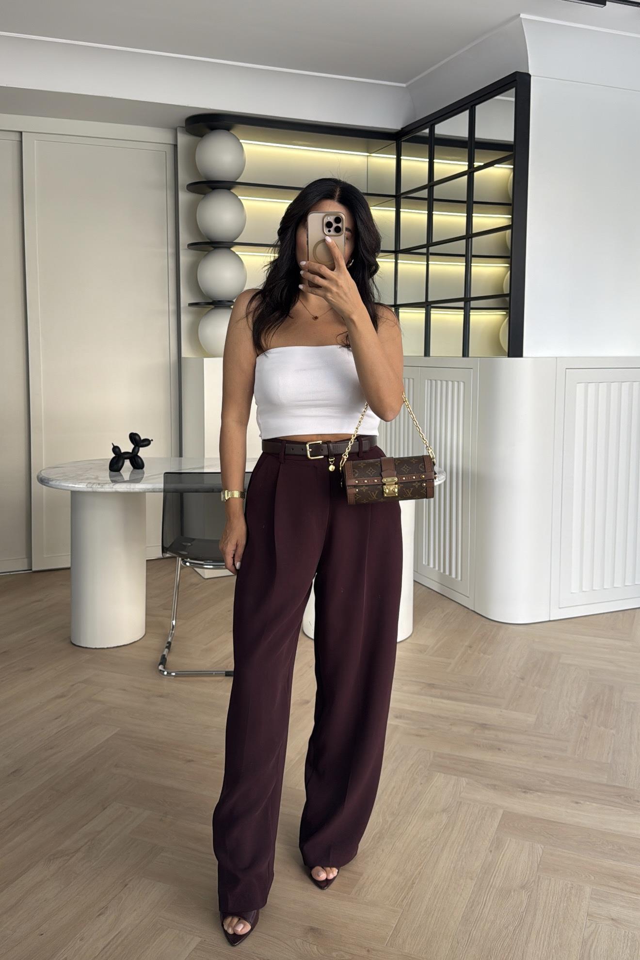 MÜRDÜM PREMİUM SERİ PALAZZO PANTOLON 