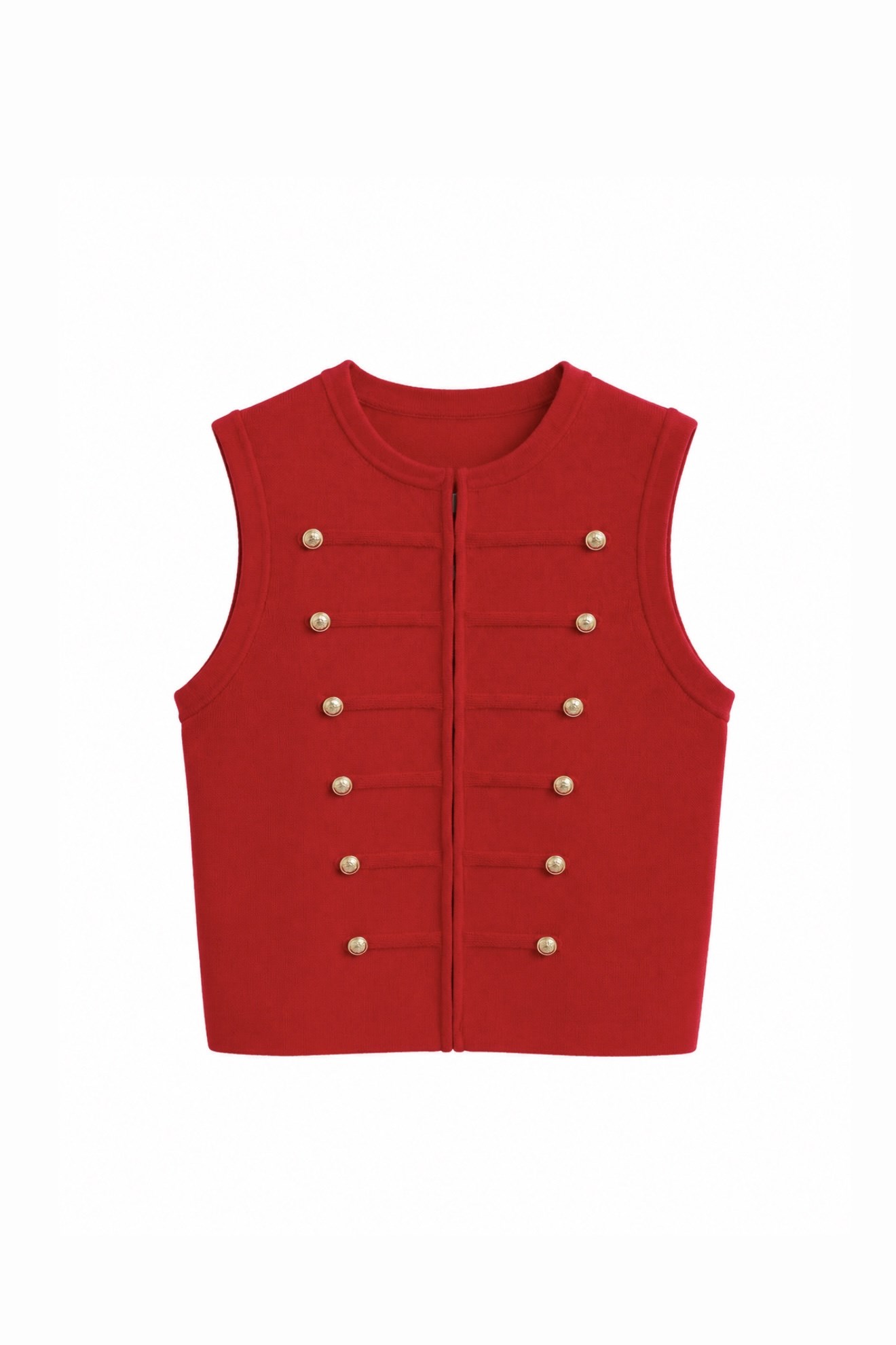 NAPOLYON MODEL TRİKO SÜVETER KIRMIZI