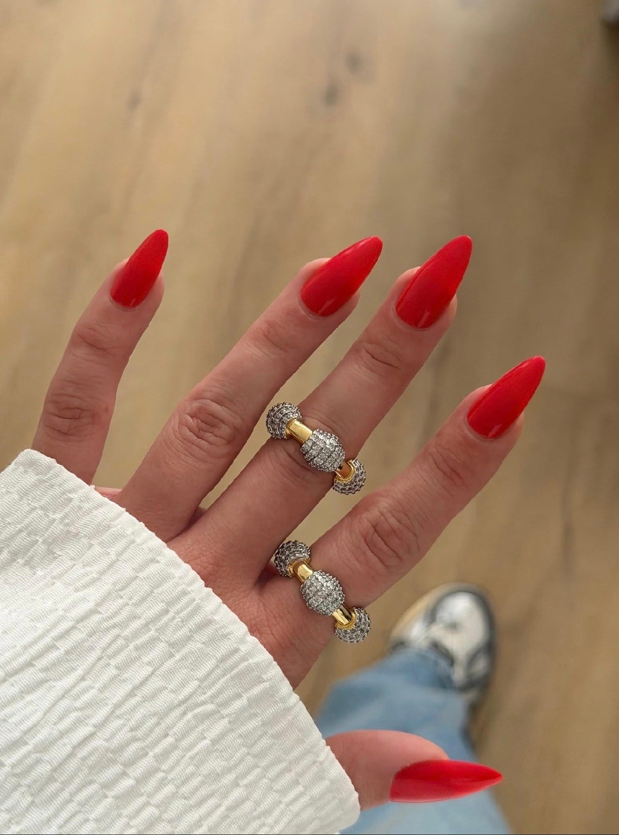 TAŞLI SİPİRAL YÜZÜK 