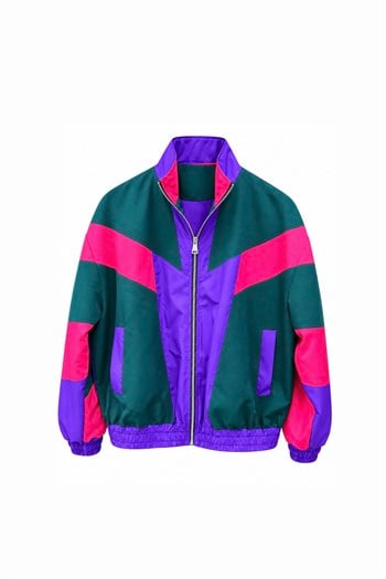 ÇOK RENKLİ 80'S VİNTAGE ASTARLI PREMİUM CEKET