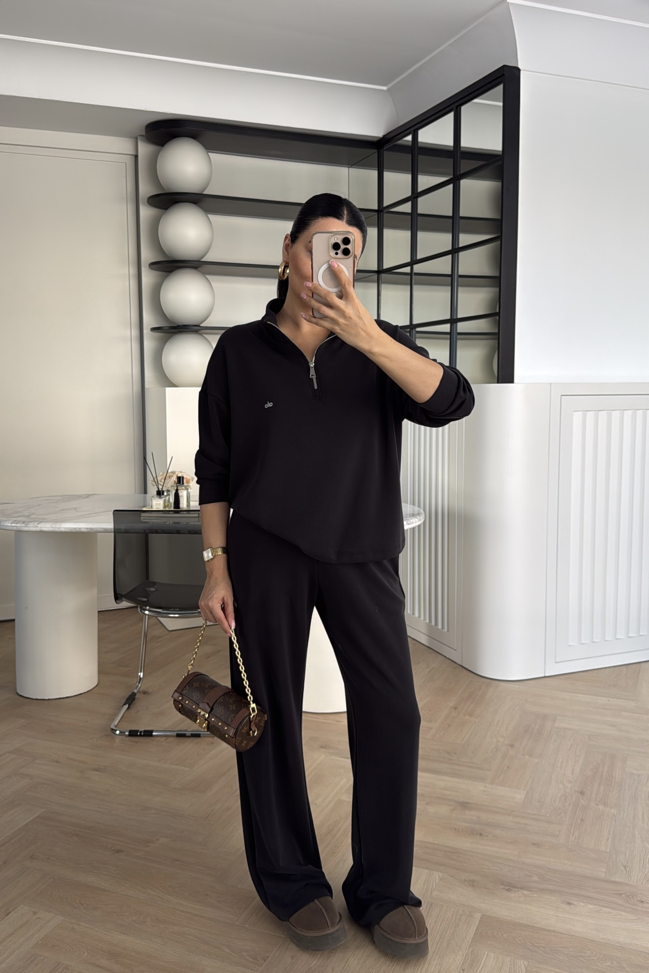 ALO PREMİUM MODAL EŞOFMAN TAKIMI ANTRASİT