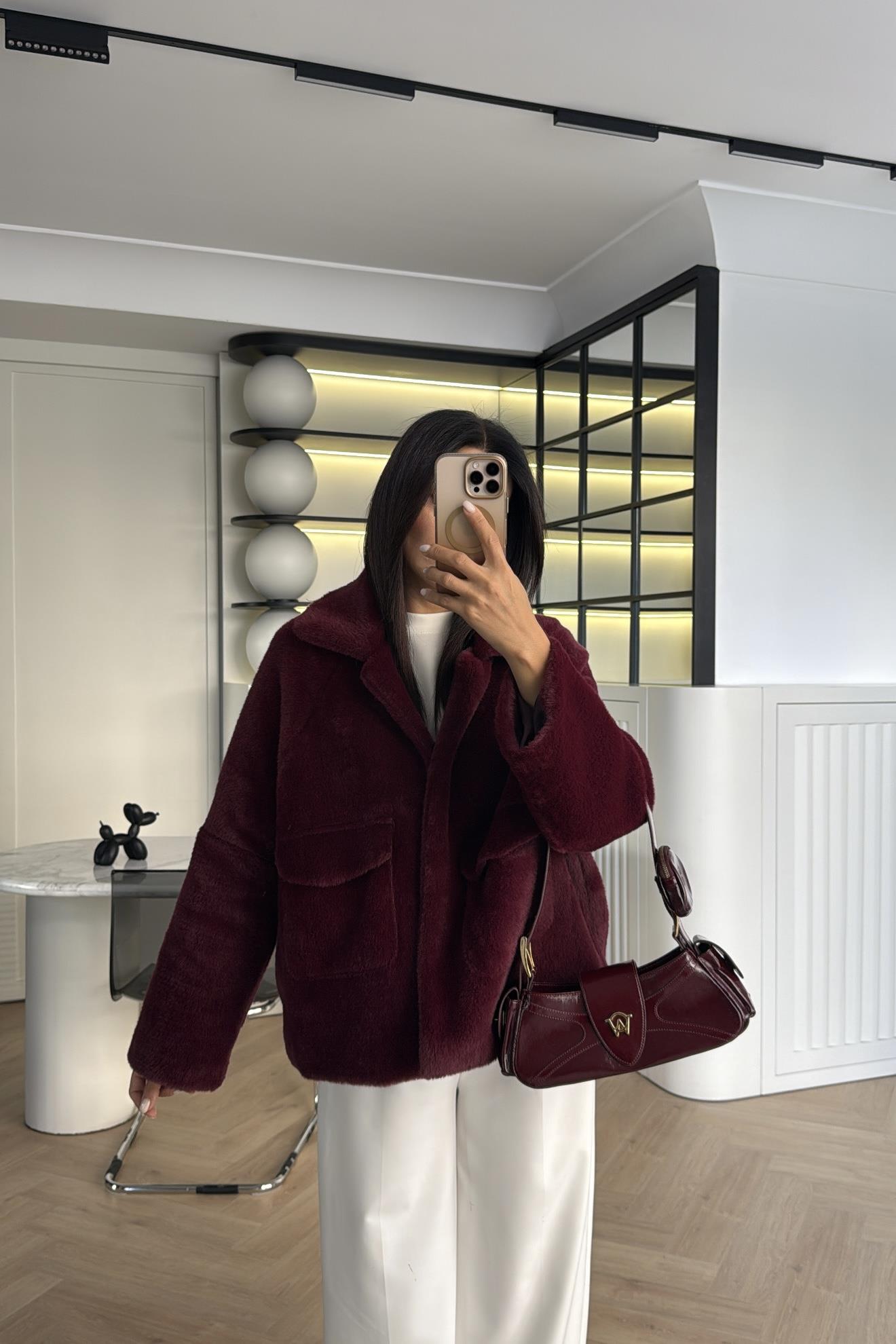 BORDO PREMİUM SERİ KÜRK 