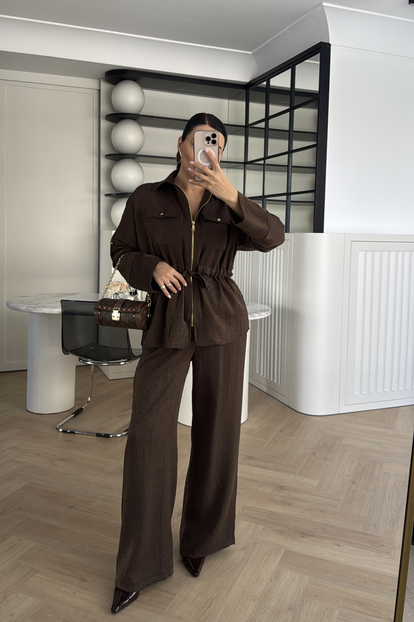 CEKET PANTOLON TAKIM KAHVE 