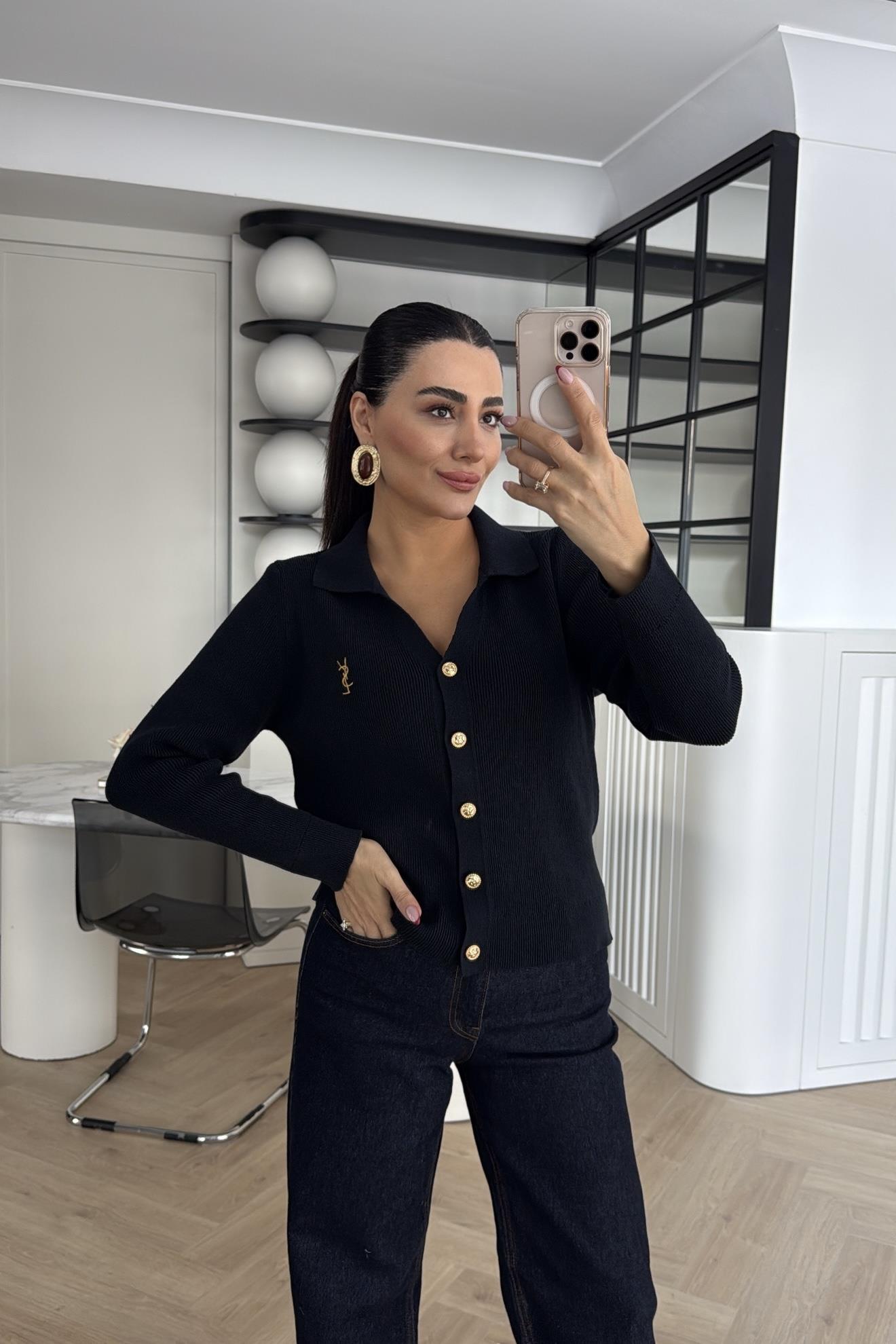 GOLD DÜĞMELİ MARKA MODEL HIRKA LACİ