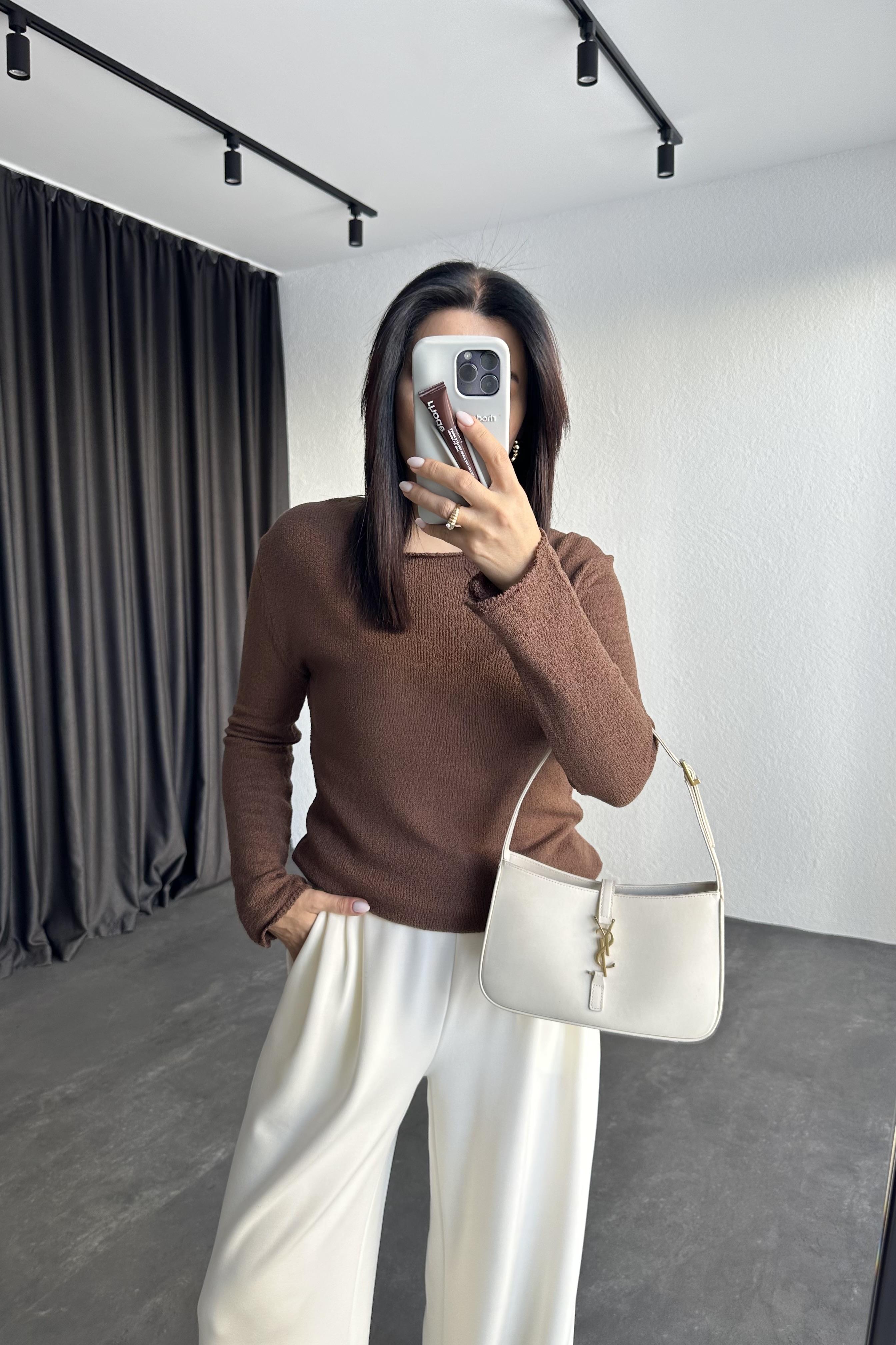 Kahve Massimo Basic Triko
