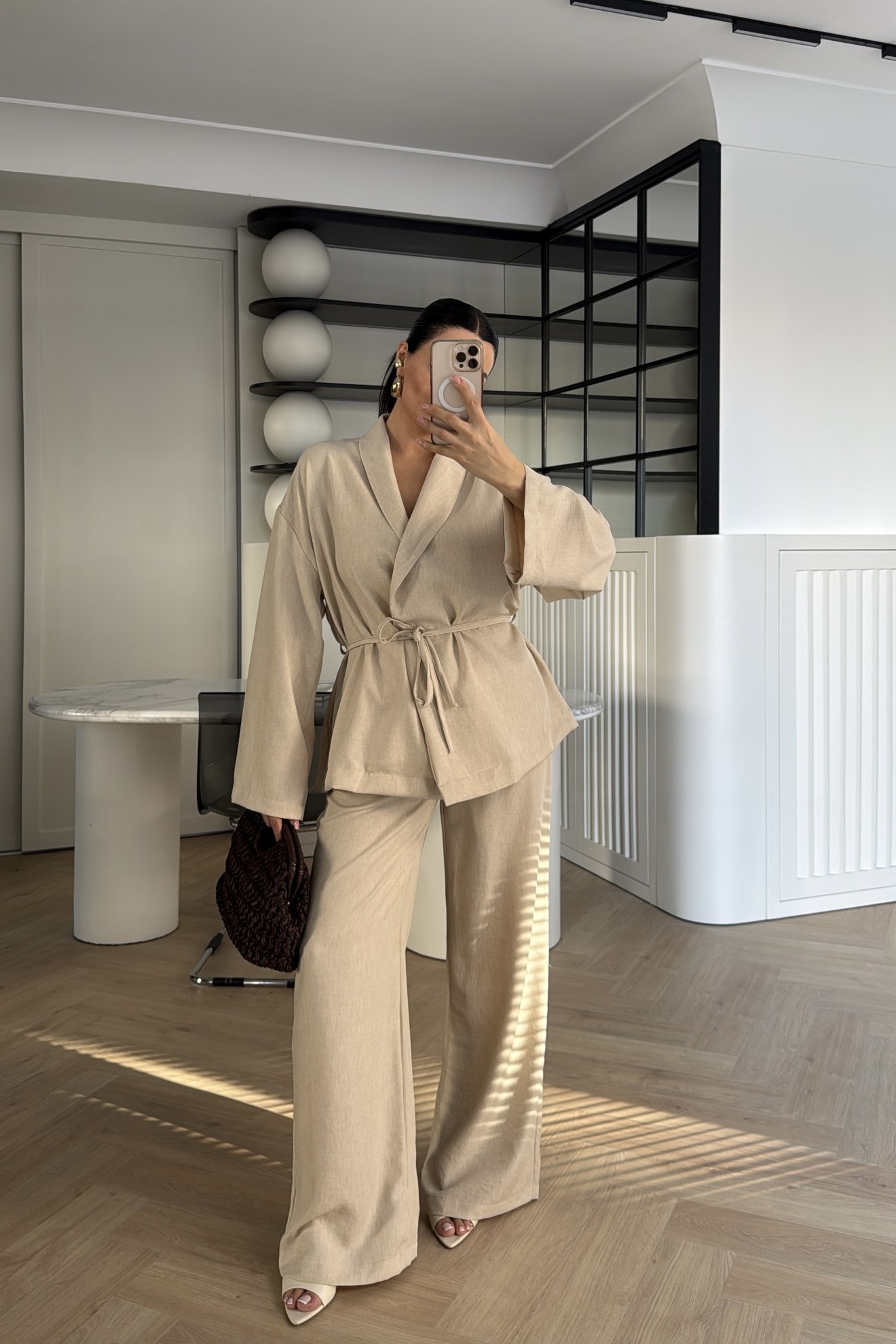 KETEN KİMONO TAKIM TAŞ 