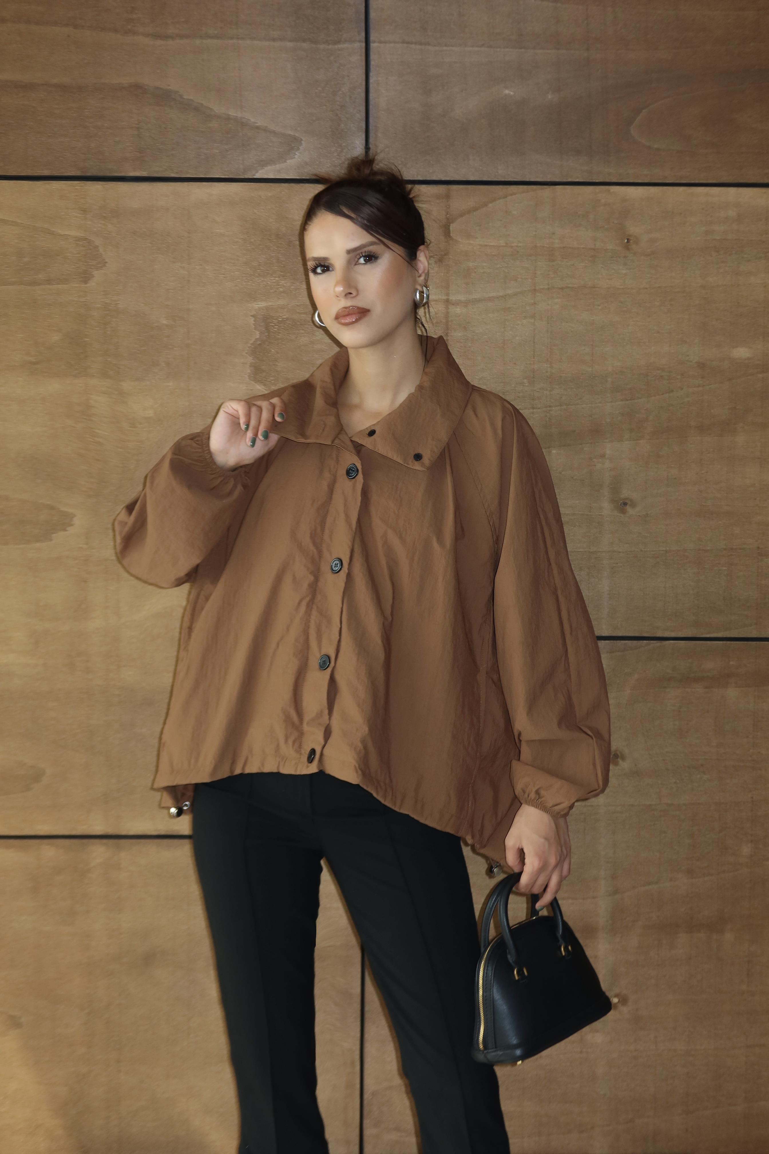 MASSİ MODEL KAHVE BOMBER CEKET