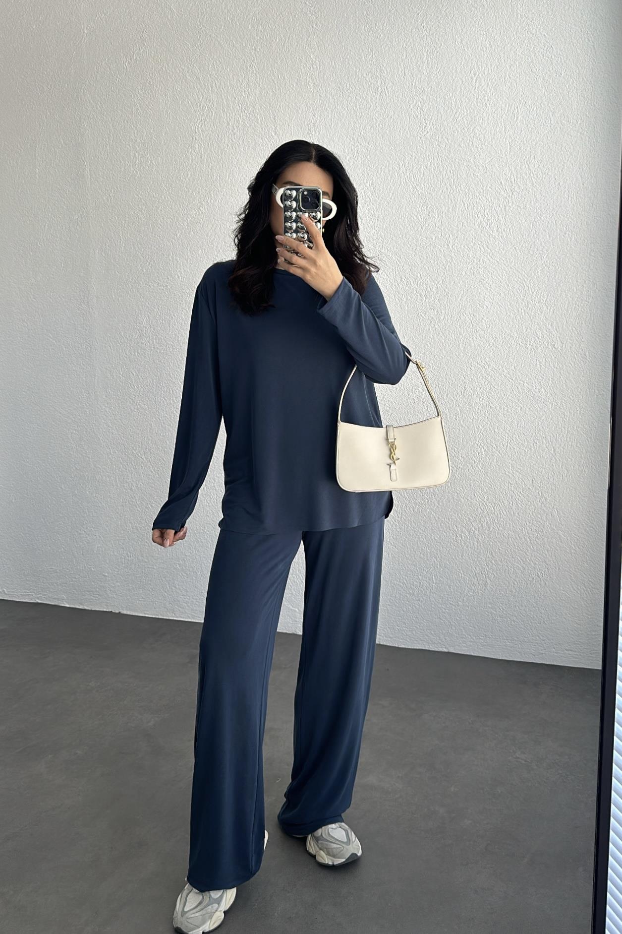 Modal Kumaş Marka Etiketli Laci Takım