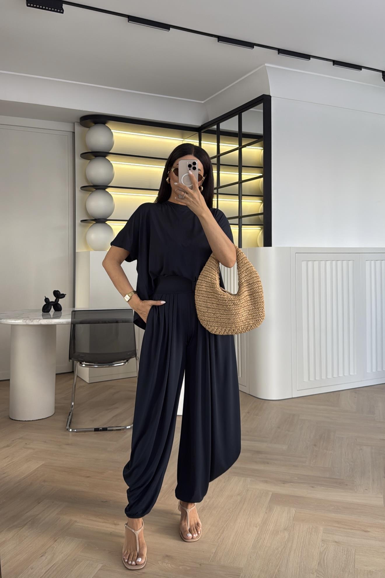 MODAL KUMAŞ ŞALVAR MODEL LACİ TAKIM