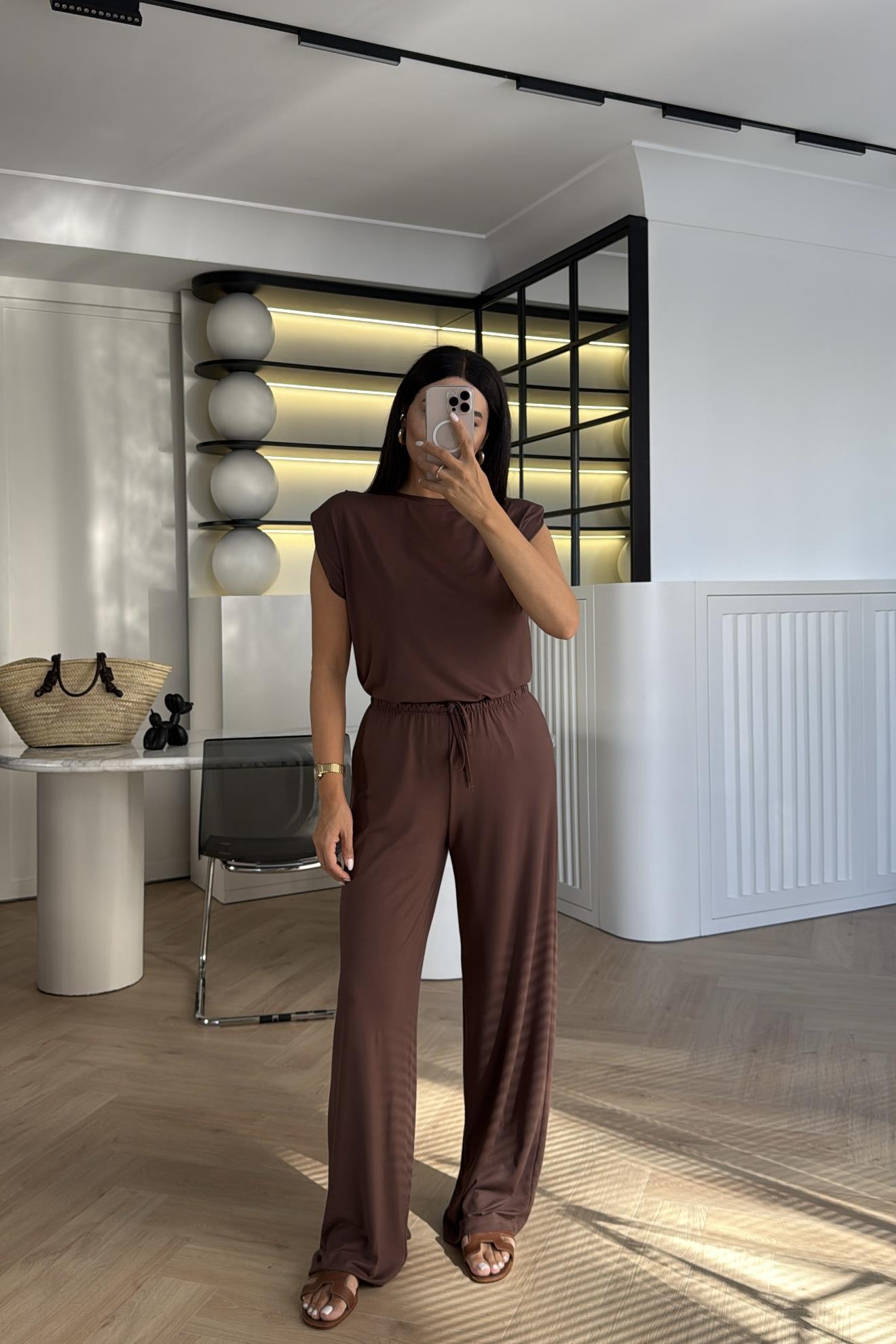 MODAL KUMAŞ VATKALI TAKIM KAHVE