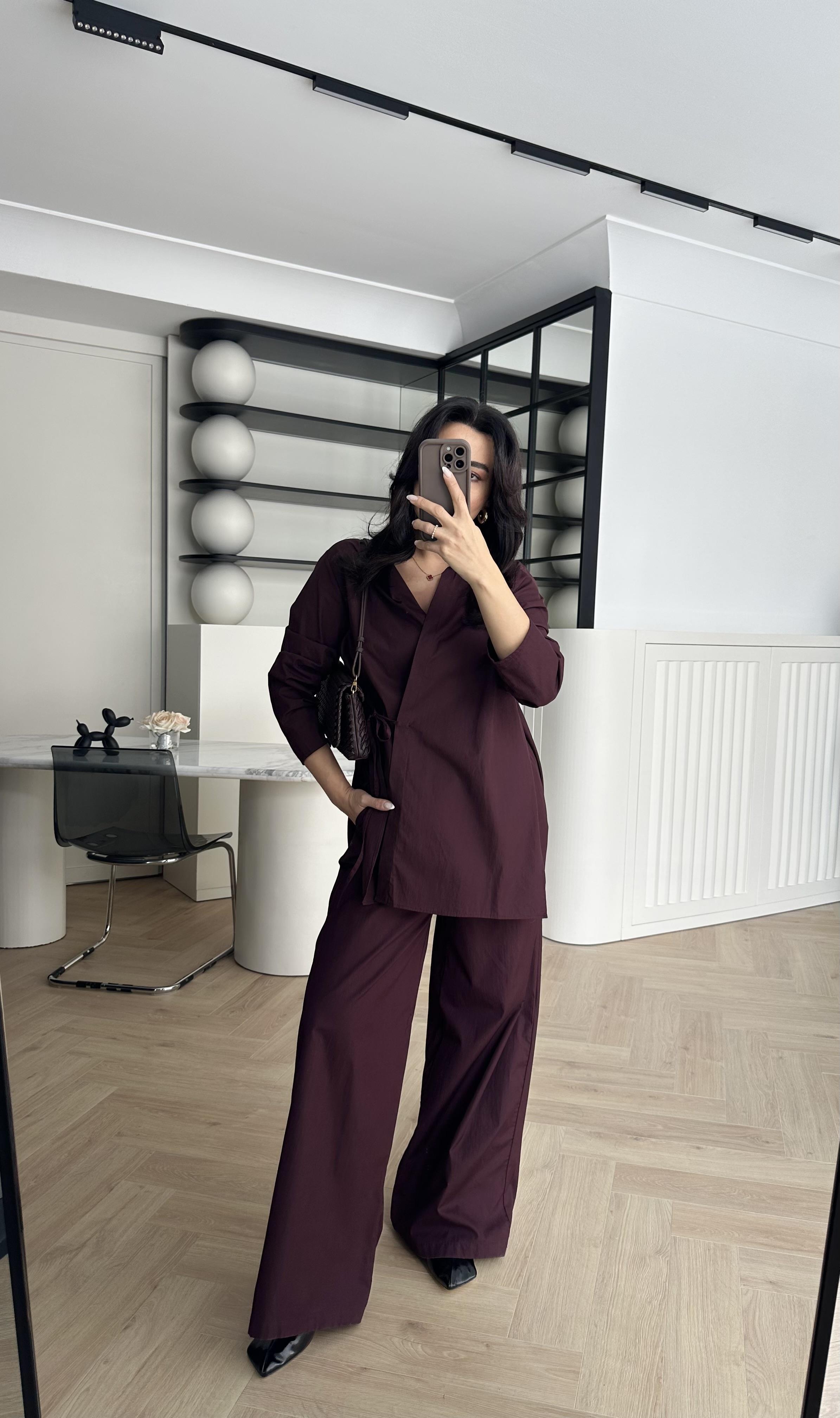 Mürdüm Renk Bağlama Detaylı Marka Model Takım