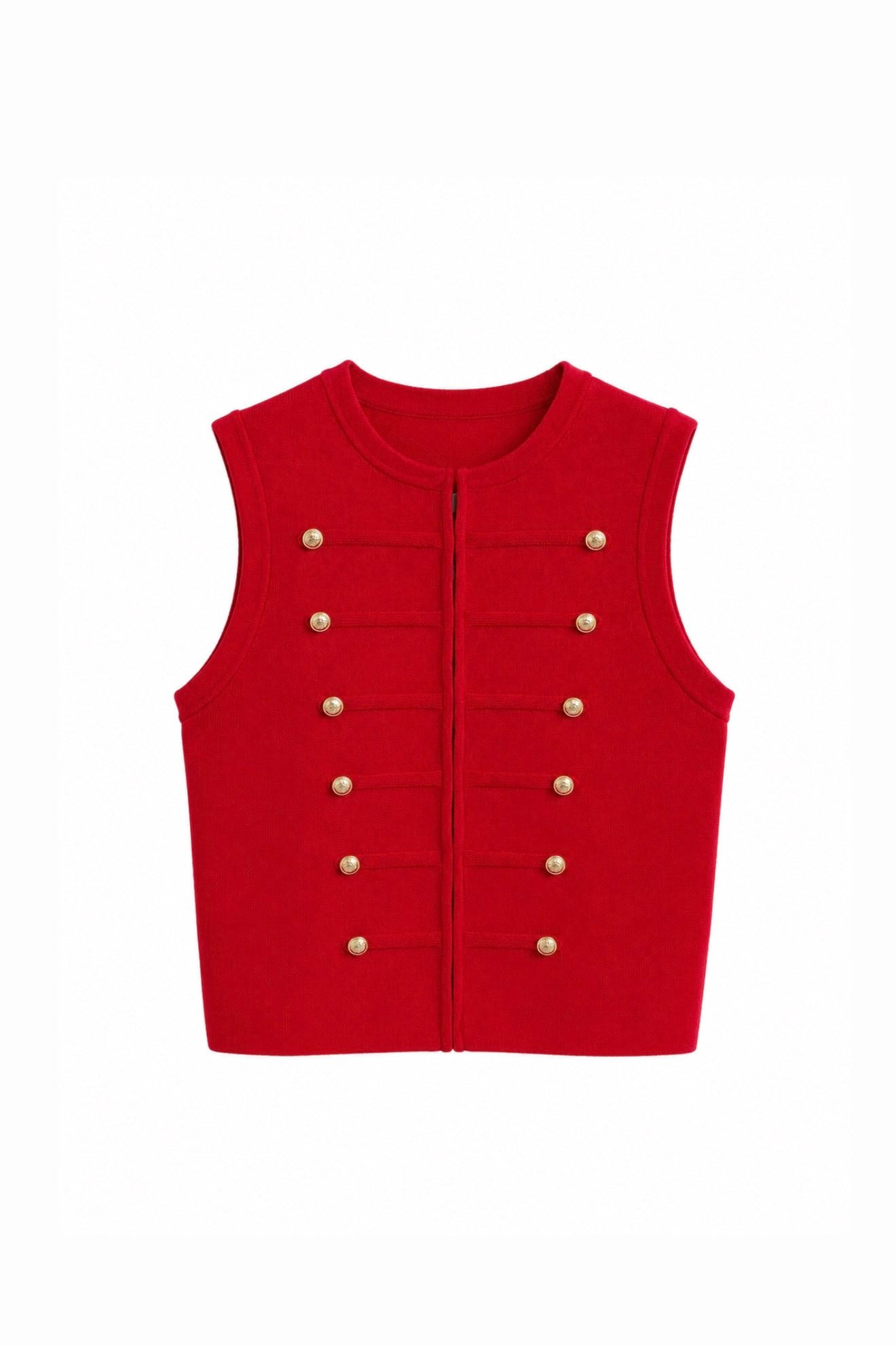 NAPOLYON MODEL TRİKO SÜVETER KIRMIZI