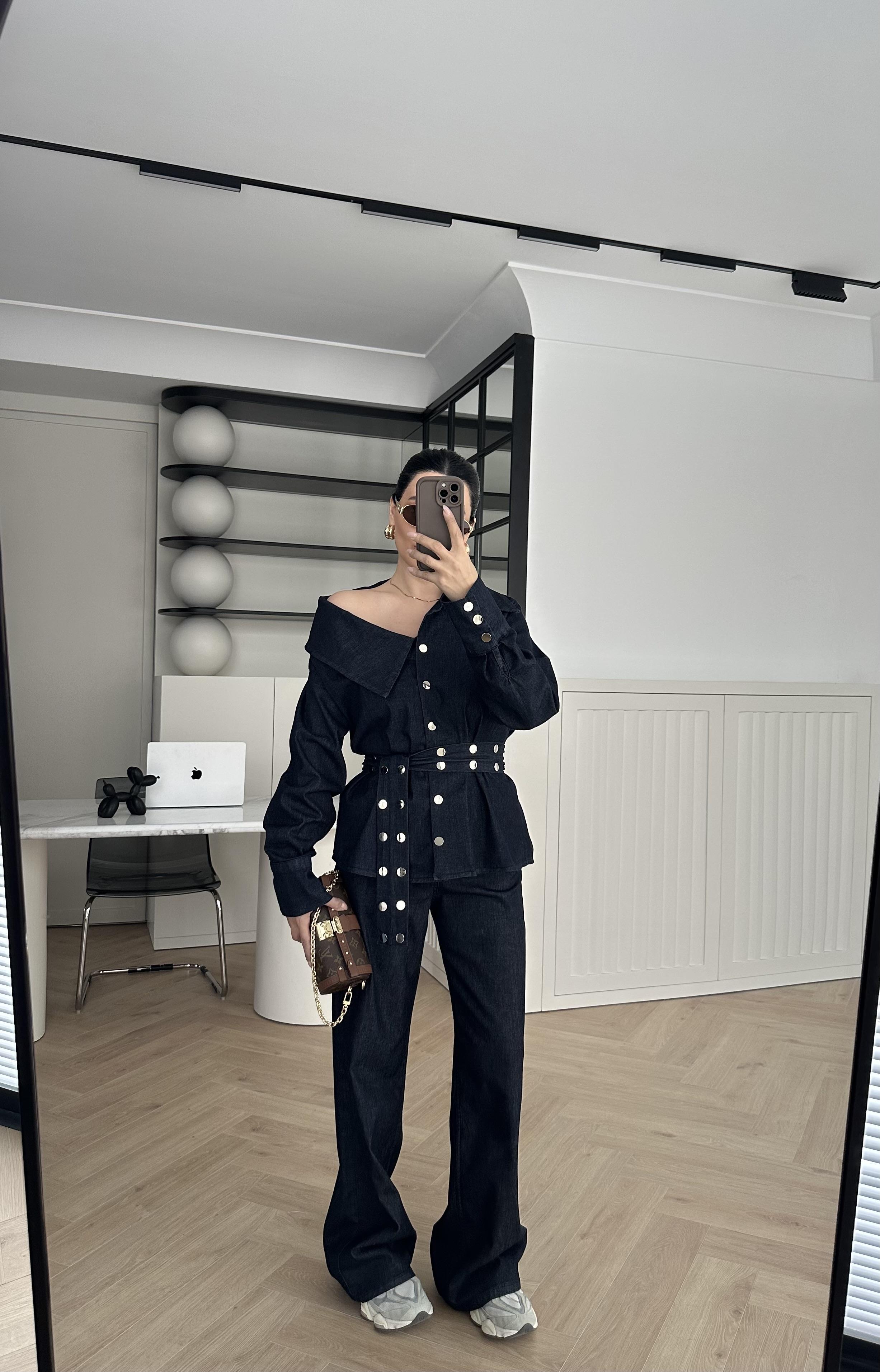 Premium Şık Denim Takım 