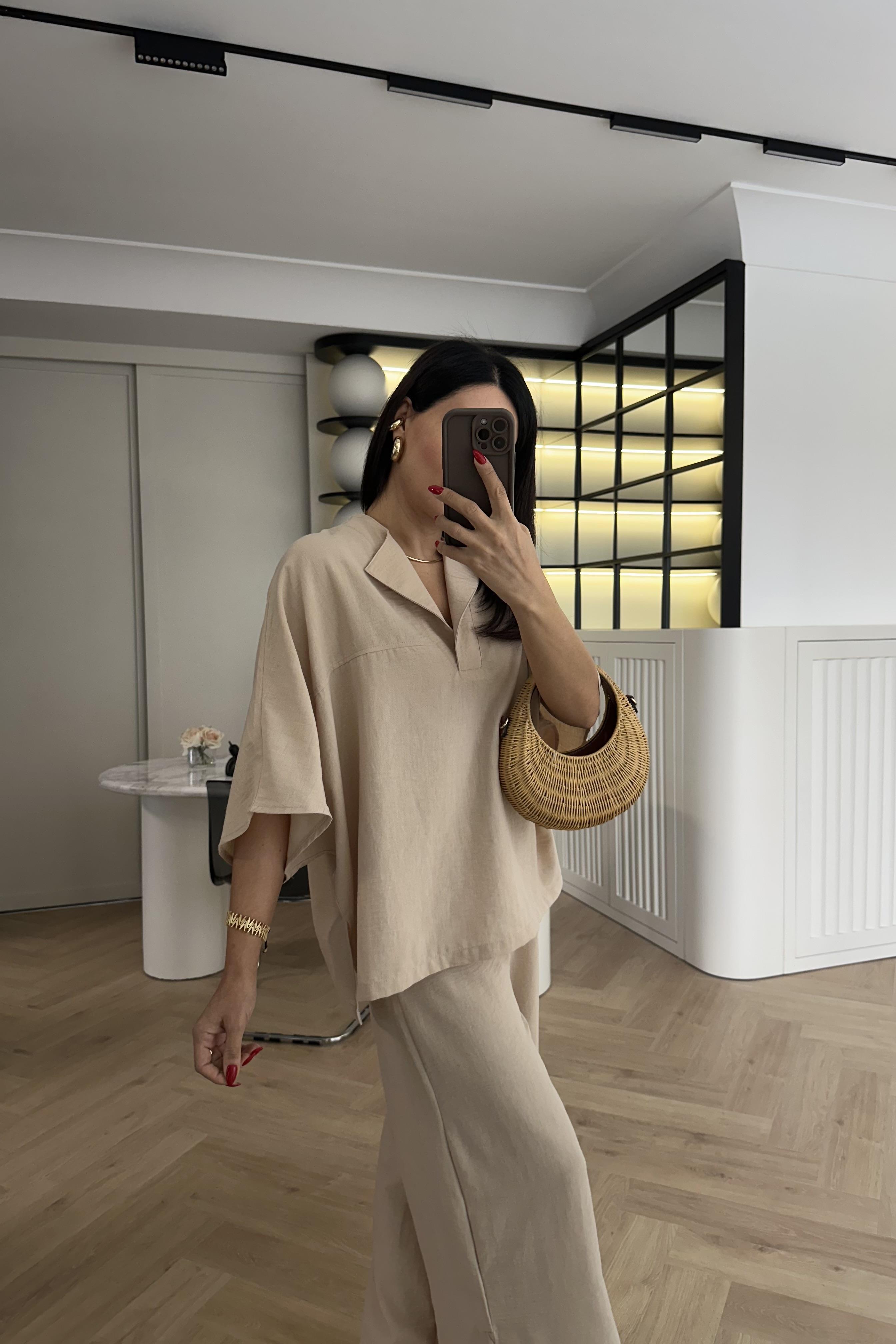 Taş Rahat Kalıp Keten Takım