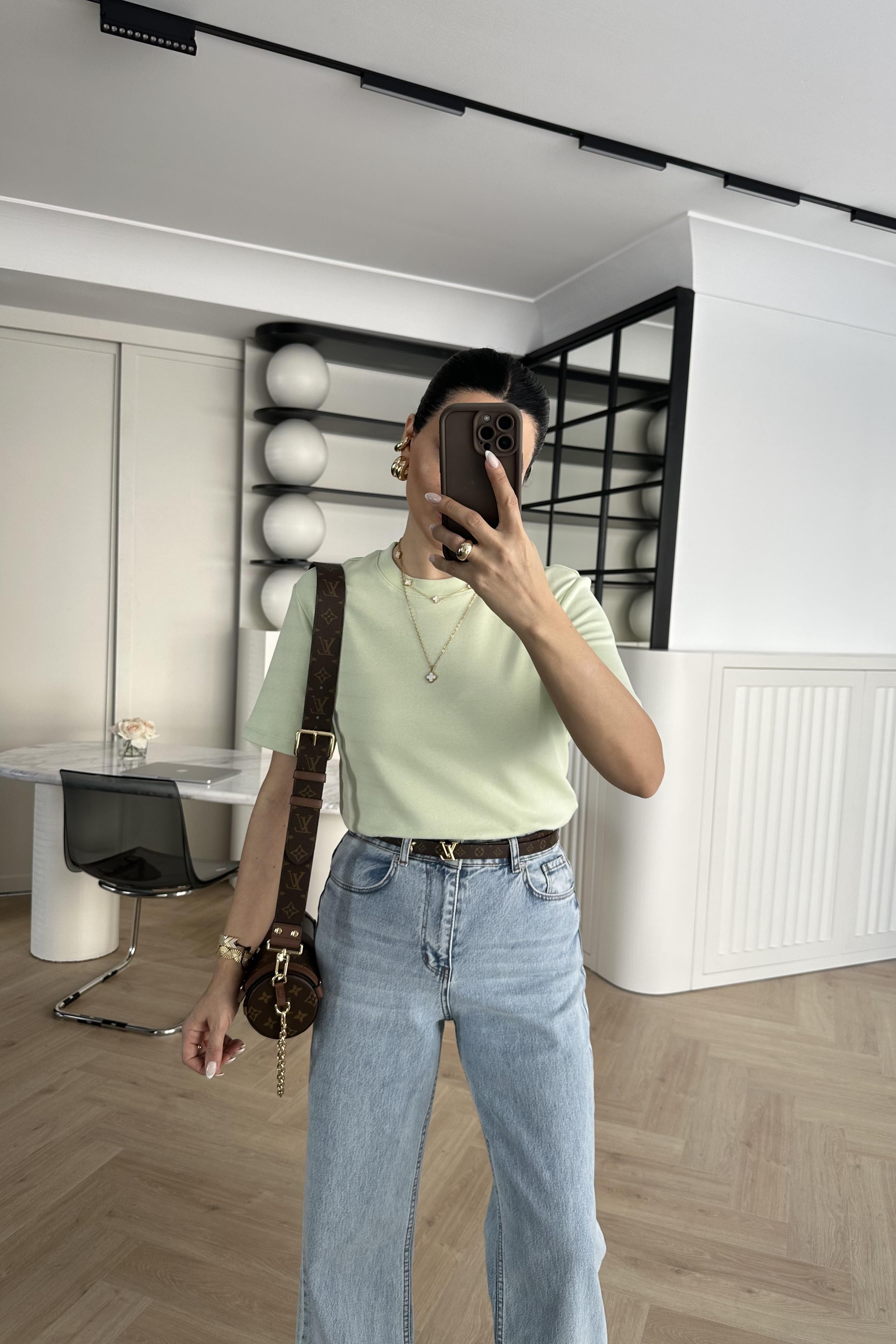 Yeşil Cos Marka Premium Tişört 