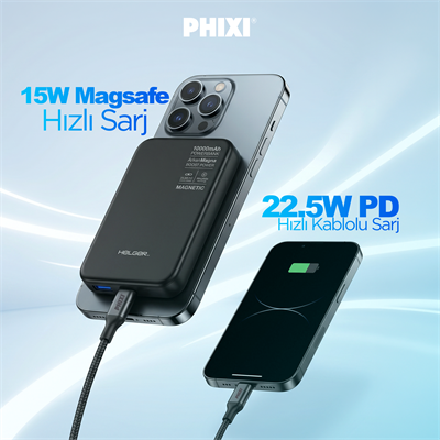 HELGER Arken MagSafe 10000mAh 22.5W PD Powerbank