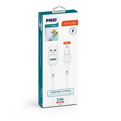 Phixi Basic CB461M Micro USB Şarj ve Data Kablo