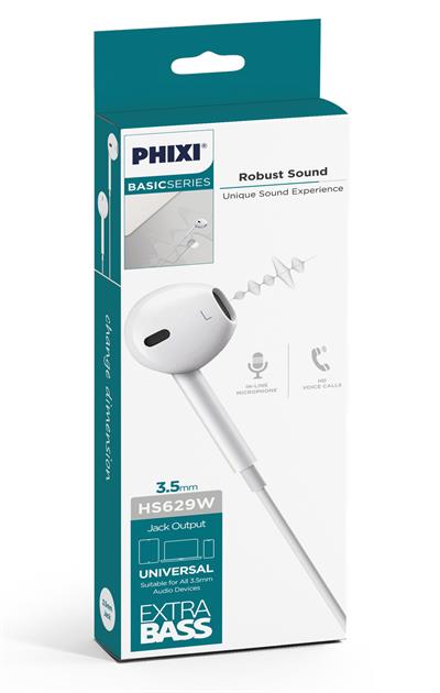 Phixi Basic HS629 Mikrofonlu EarPods Kulaklık