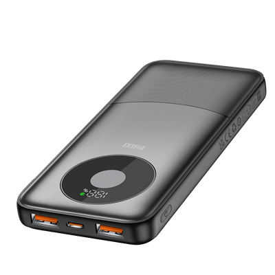 PHIXI Force P19 10000mAh Powerbank – 22.5W Hızlı Şarj Dual USB Taşınabilir Şarj Cihazı
