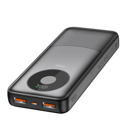 PHIXI Force P29 20000mAh Powerbank – 22.5W Hızlı Şarj Dual USB Taşınabilir Şarj Cihazı