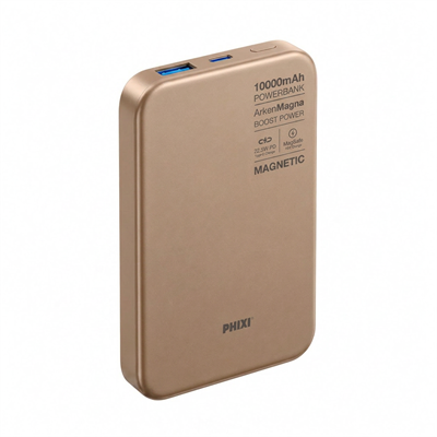 Phixi Force PW35 MagSafe Powerbank 10000mAh 22.5W Hızlı Şarj