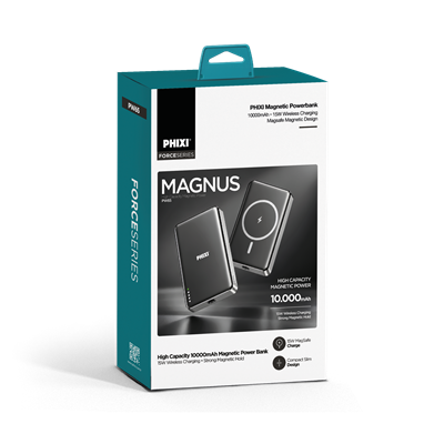 PHIXI Force PW65 10000mAh 15W MagSafe Powerbank