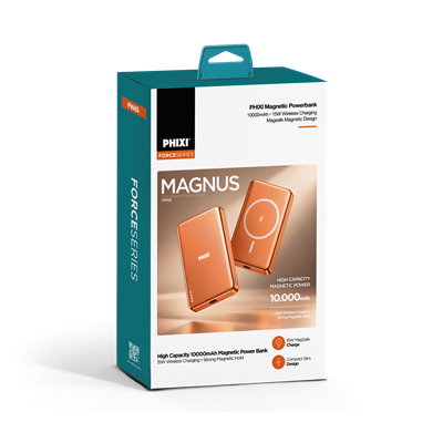 PHIXI Force PW65 10000mAh 15W MagSafe Powerbank