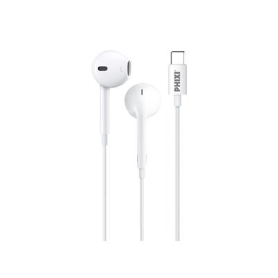 Phixi HS636 Mikrofonlu Type-C Kulaklık – 100 cm Dayanıklı Kablo & Ses Kontrol